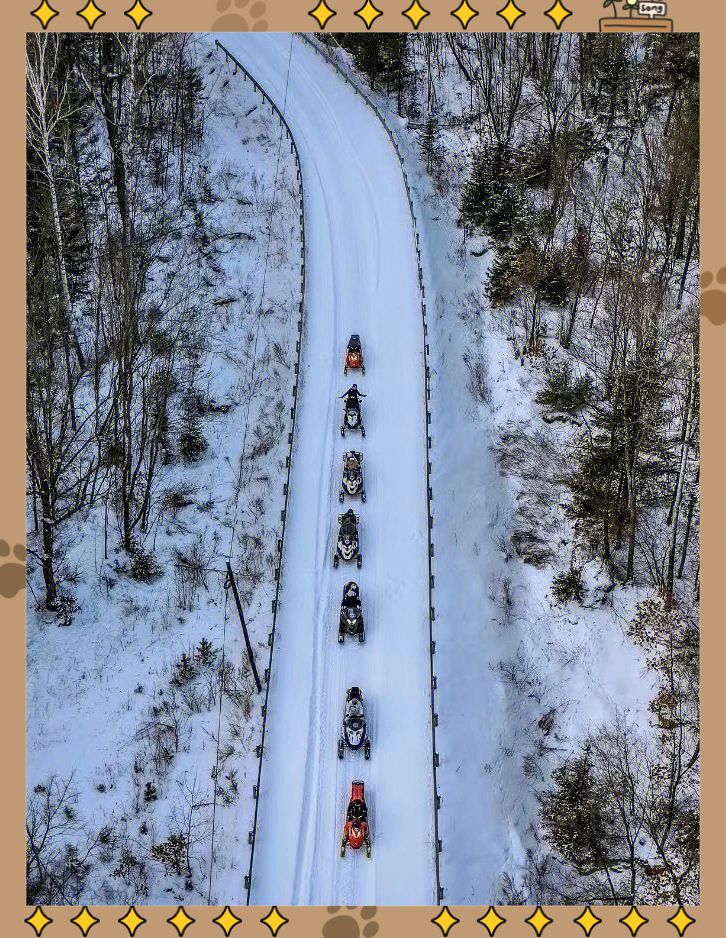 极地雪地摩托穿越，冰天雪地的极速冲刺